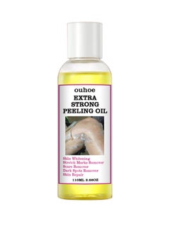 OUHOE Peeling Oil for Dark Skin, Yellow Peeling Oil with Salicylic Sodium Hyaluronate, Strong Peeling Oil Extra Strength, Exfoliating Peeling Solution for Body All Skin Type - 110ML  - Image 1