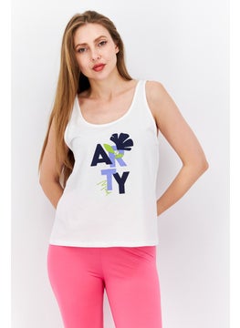 Women Scoop Neck Sleeveless Graphic Tank Top, White Combo - pzsku/Z7908E04B0C097BE19FA8Z/45/_/1737643061/d419ffb9-85bf-4205-b0c3-cdb74cfb07bf