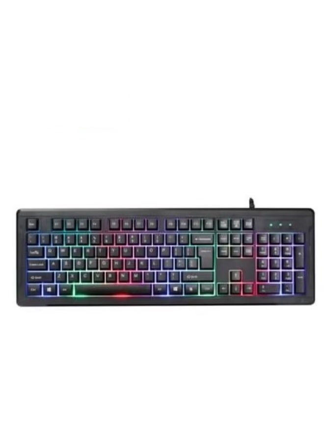 JeDEL GK105 Wired Gaming Keyboard and Mouse Combo with RGB Light - Image 3