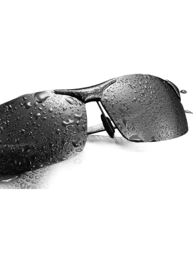 Bertha Men'S Polarized Sunglasses Day And Night Dual-Use Photochromic Driver Driving Special Outdoor Riding Glasses - Image 3