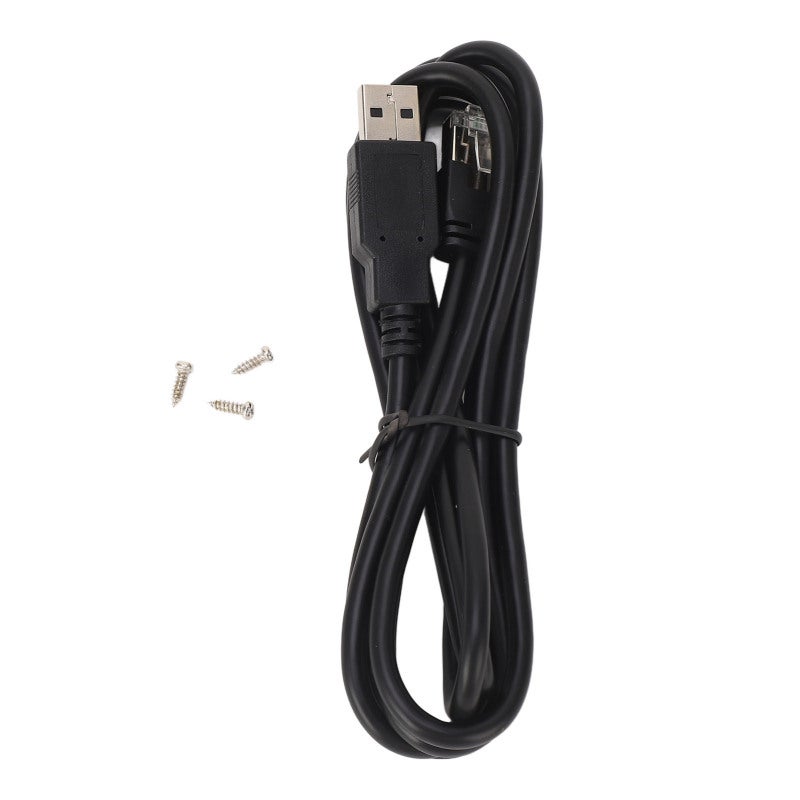 ماسح الباركود: واجهة USB من نوع مُوصِّل واستخدم، ماسح سطح المكتب خالي من اليدين بمستشعر ألتراسوني ذاتي الاستشعار - ماسح أكواد QR بدقة مع نافذة كبيرة (يدعم أكواد الباركود أحادية البعد وثنائية البعد) لمحلات البيع بالتجزئة المتخصصة وجمع البيانات - Image 5