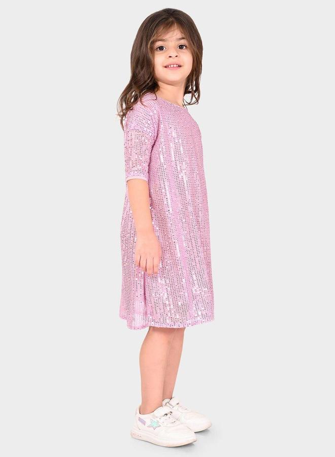 Bonkids Sequin T-Shirt Dress - Image 3