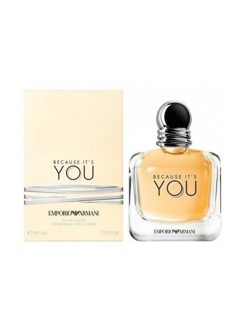 Armani Exchange Armani Because It's You Women's Eau de Parfum 100ml - Image 1
