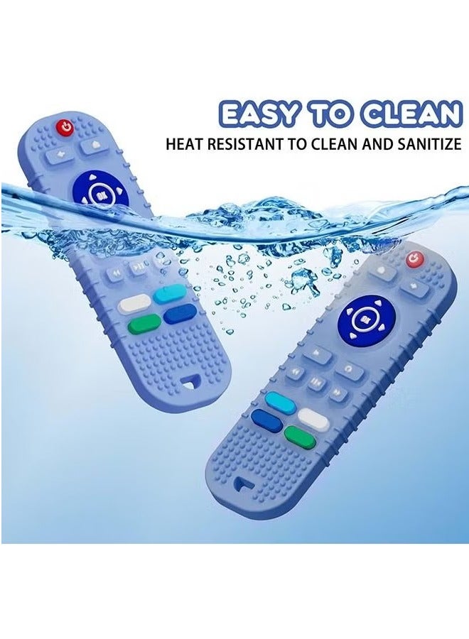 Necomi Remote Control Teether Toys, Teething Toys TV Remote Control for 6 to 12 Months - Image 2