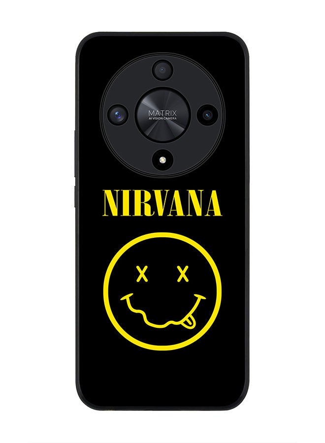 Stylizedd Rugged Black edge case for Honor X9b, Slim fit Soft Case Flexible Rubber Edges Anti Drop TPU Gel Thin Cover- Nirvana - Image 1
