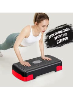 SportQ SportQ Step Platform, Original Aerobics Platform for Home Gym with Adjustable Lifts (Multi Color)  - Image 5
