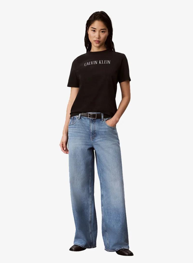 Calvin Klein Jeans  Varsity Logo T-Shirt for Women | Best Price UAE