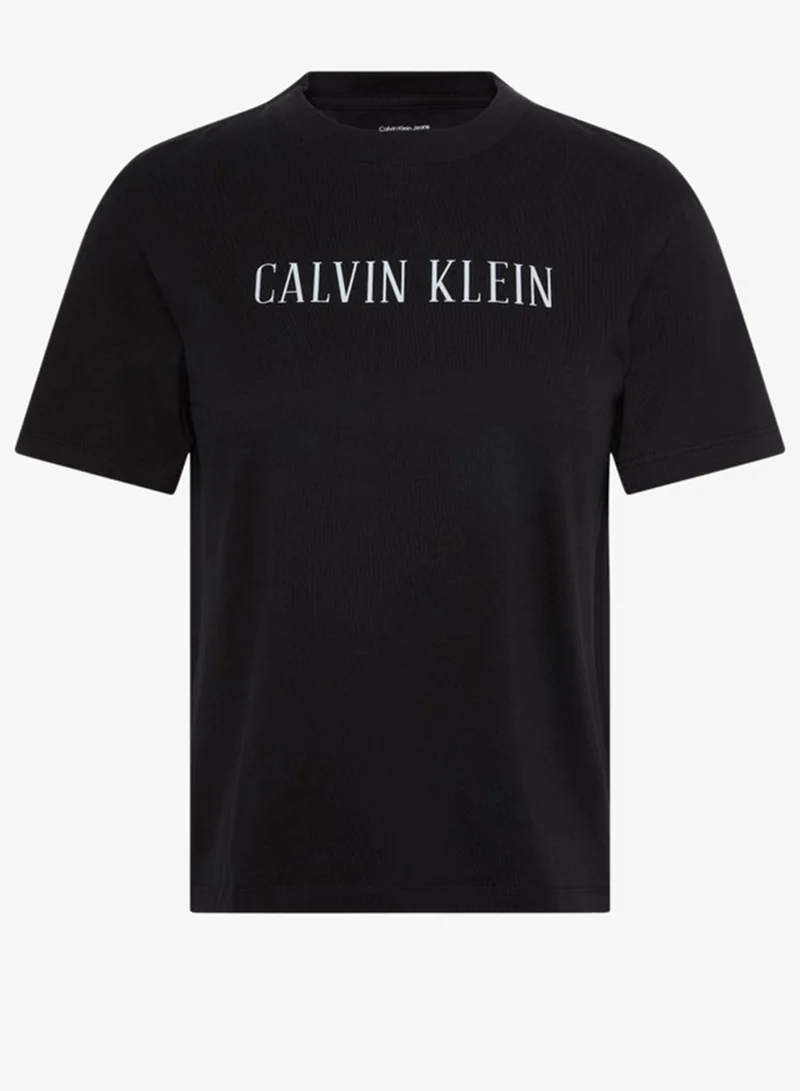 Calvin Klein Jeans  Varsity Logo T-Shirt for Women | Best Price UAE