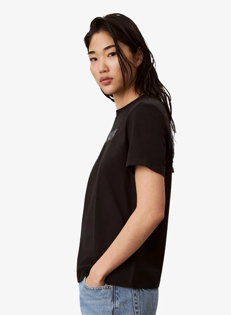 Calvin Klein Jeans  Varsity Logo T-Shirt for Women | Best Price UAE