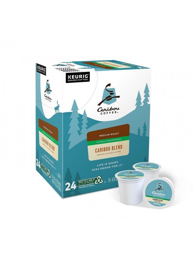 Caribou Coffee Decaf Blend K-Cup, 24 Count (Pack Of 1)  - Image 4