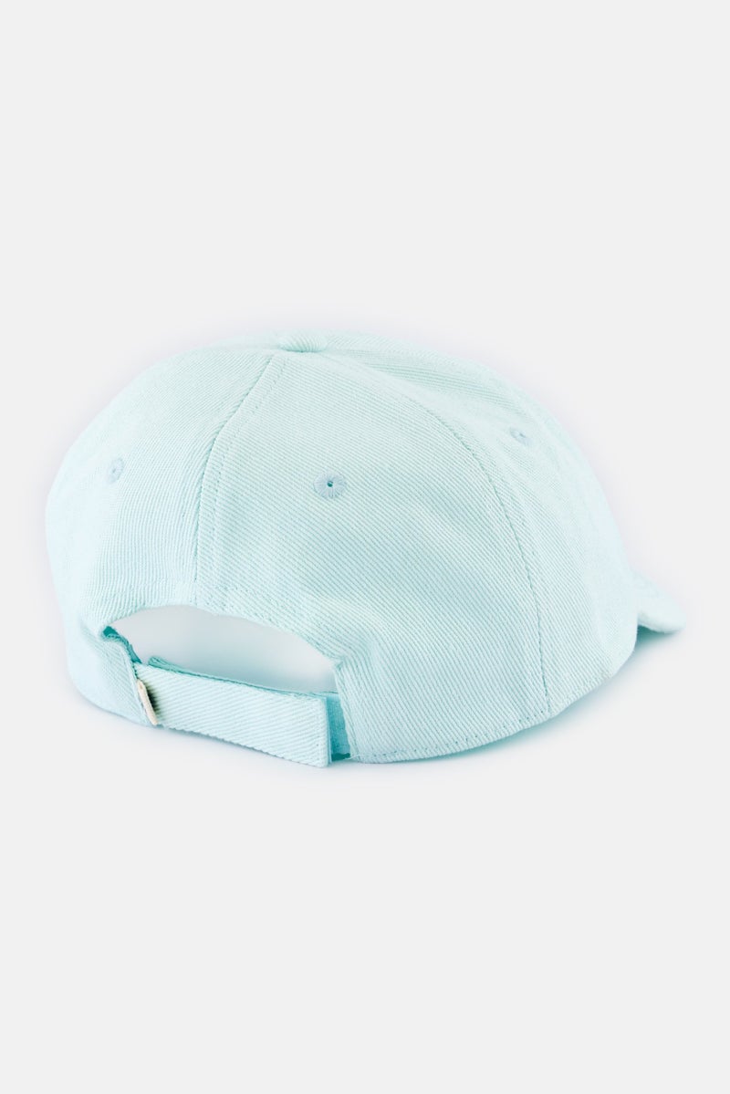 Roxy Women Embroidered Logo Adjustable Strap Cap, Mint Green - Image 2