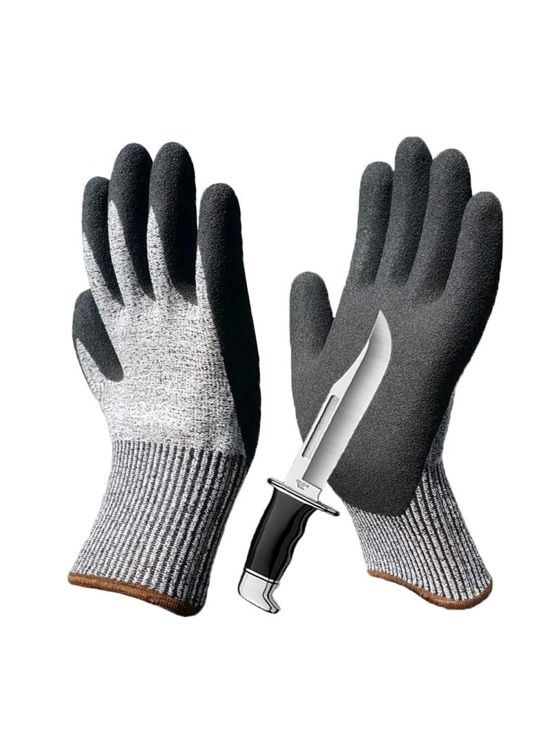 Durable Cut-Resistant Gardening Gloves for Men, 1 Pair Lightweight Grip Gloves for Yard Work, Level 5 Protection, Ideal for Outdoor DIY, Gardening, Fishing, and Multipurpose Use. - Image 1
