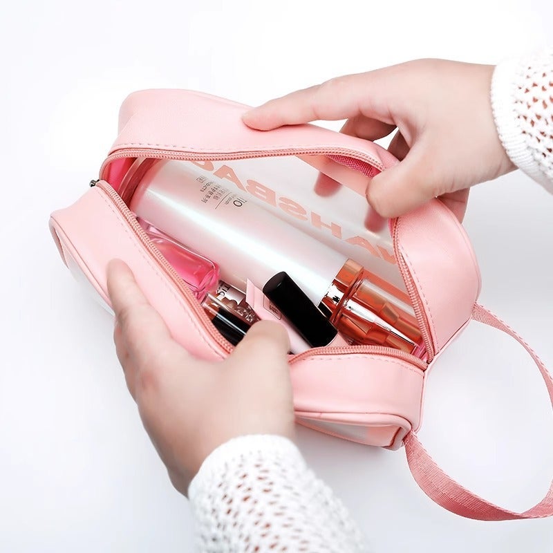 Portable Cosmetic Storage Bag Waterproof Travel Swimming Bag Dry And Wet Separate Large Capacity Women'S Wash Bag - Image 4