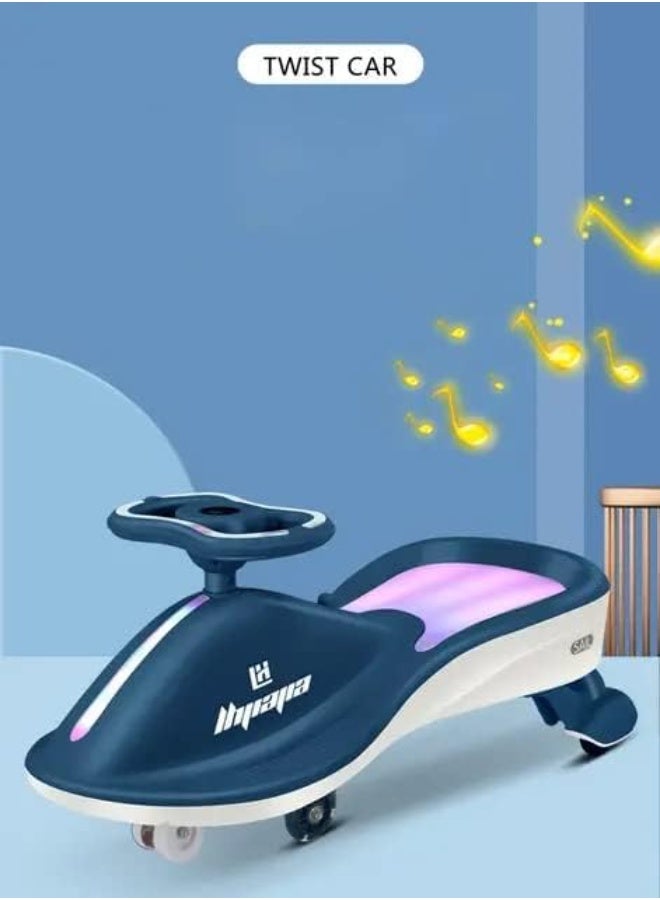 Generic420apple Magic Swing Cars for Kids, Magic Spinning Car for Kids with LED Wheels, Kids Push Car with Light Up Seat, Strongest and Best Magic Swing Cars for Kids with Music - Image 1