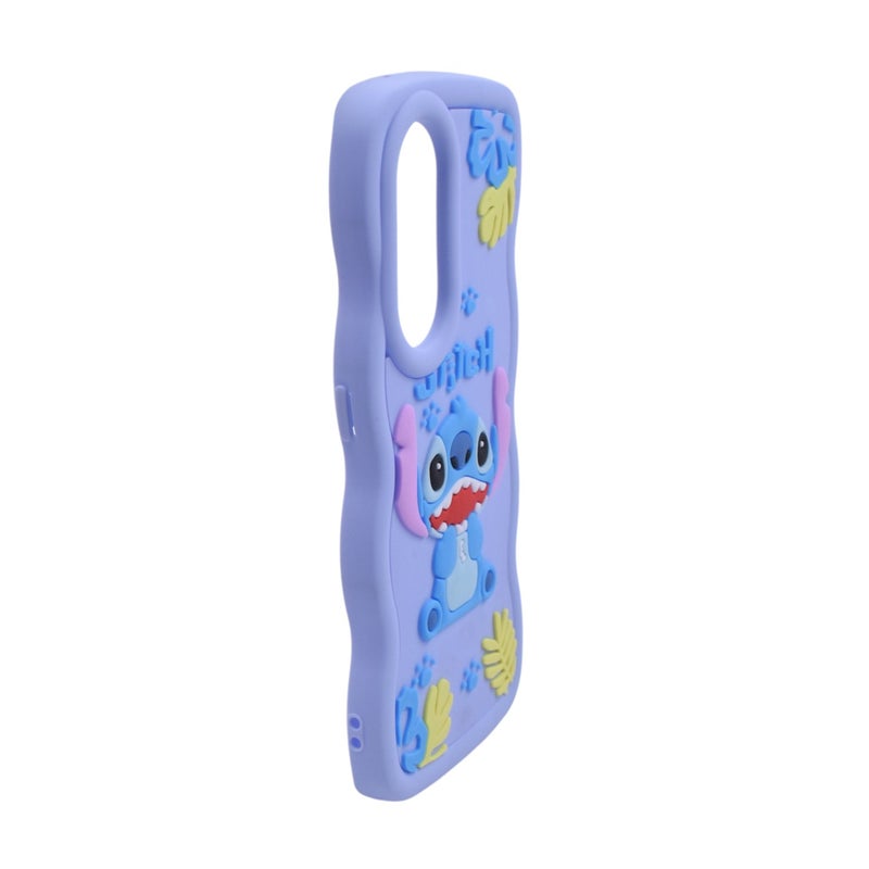 STITCH Plastic Back Cover For Oppo Reno 8T 5G - Multicolour - Image 2