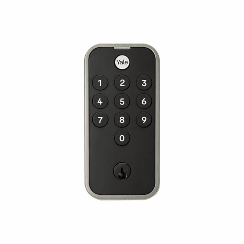 Yale Tye Digital Smart Door Lock with Electronic Keypad for InteriorExterior Doors Compatible for Home Office Hotel Store Room Garage with 35455mm Door Thickness 1 Year Warranty Silver - Image 5