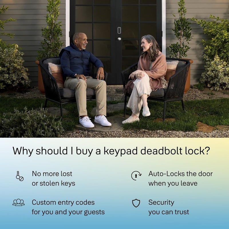 Yale Tye Digital Smart Door Lock with Electronic Keypad for InteriorExterior Doors Compatible for Home Office Hotel Store Room Garage with 35455mm Door Thickness 1 Year Warranty Silver - Image 3