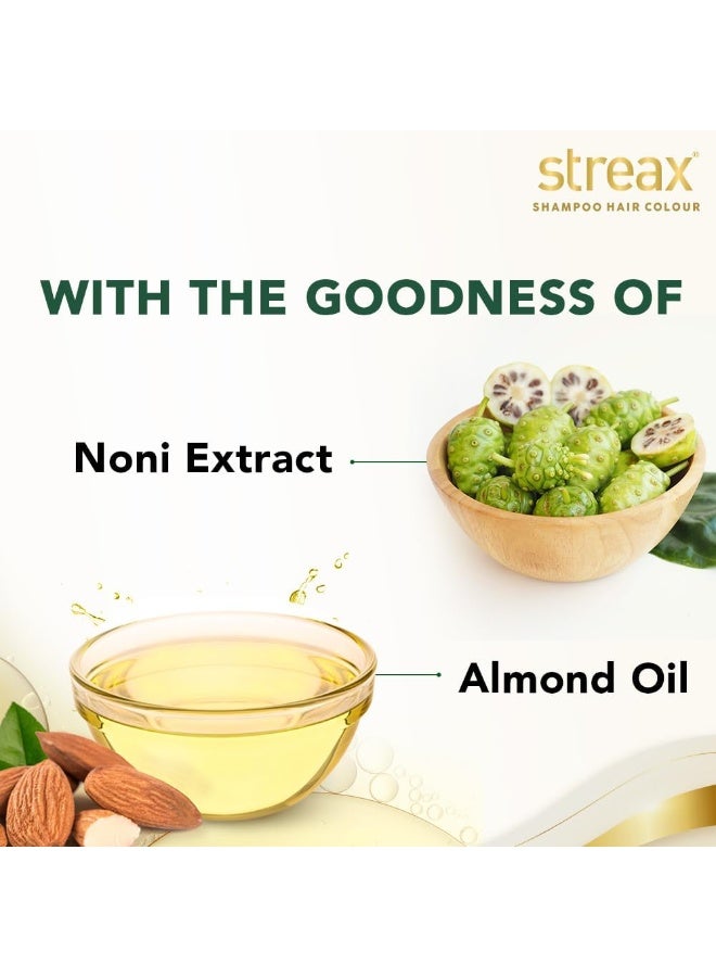ستريكس عبوة شامبو ستريكس إنستا سريعة التحضير، لون شعر للنساء والرجال، بني غامق 3، 200 مل | لون شعر بني | تغطية كاملة للشعر الرمادي | لون شعر يدوم طويلًا، سهل الاستخدام | لون شعر خالٍ من الأمونيا والبارابين والكبريتات - Image 3