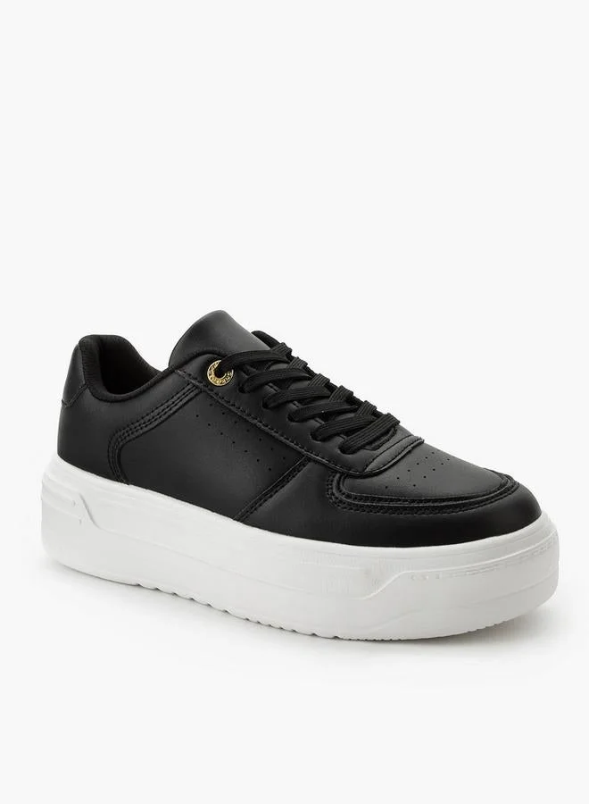 Paprika Women Lace-Up Ankle Sneakers