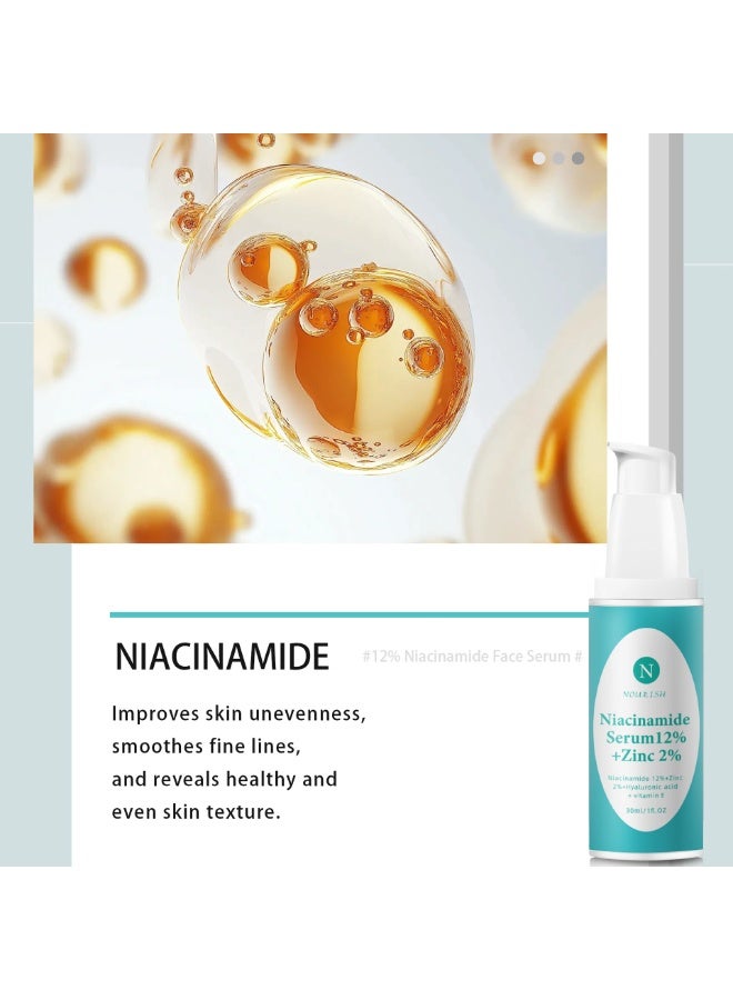 jalan 12% Niacinamide Facial Serum | Pore Minimizing, Fine Line Reducing, Brightening, Hydrating Lotion - Image 3