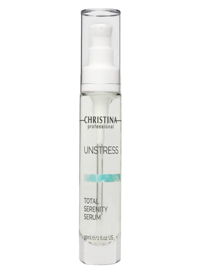 -CHRISTINA- Christina Unstress Total Serenity Calming Serum for Face - 30ml - Instantly Relieves, Reduces and Rebalances Stressed Skin - Soothing Serum for Combination, Dry, Normal, Oily & Sensitive Skin Types - Image 1