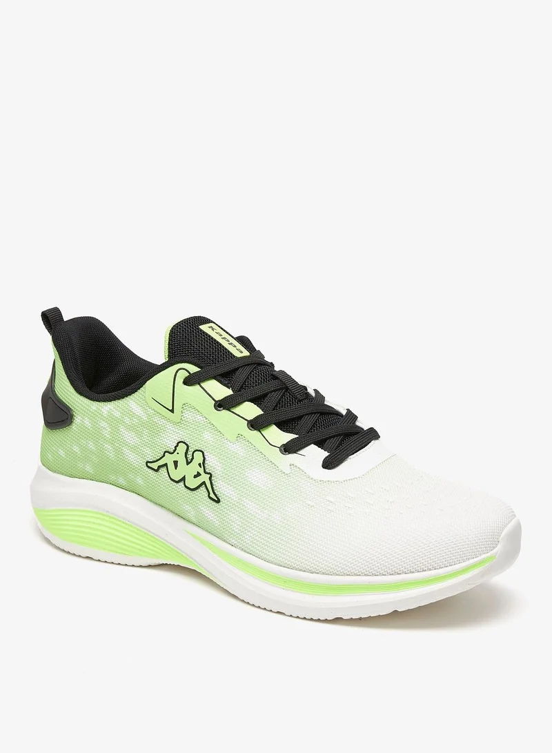 كابا Kappa Men'S Logo Print Ombre Sports Shoes With Lace-Up Closure