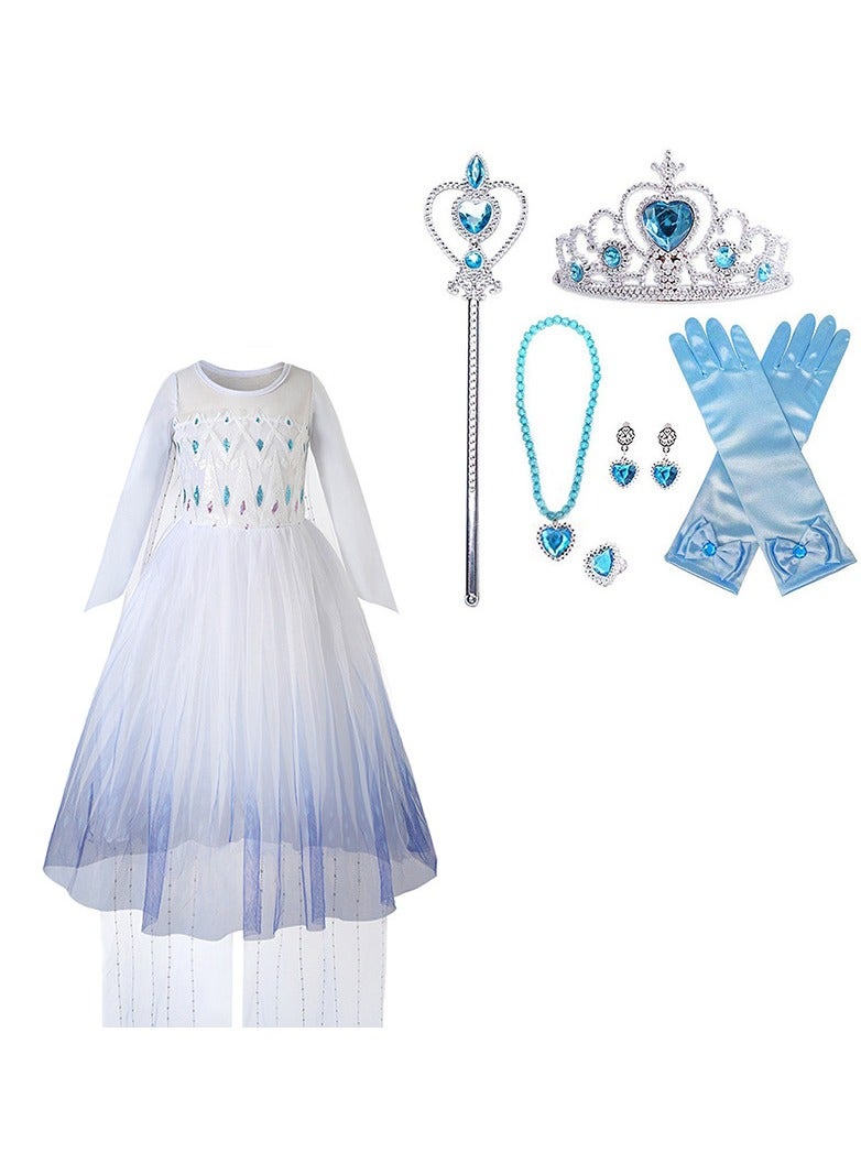 KUYING Children's Princess Dress Girl's Dress 