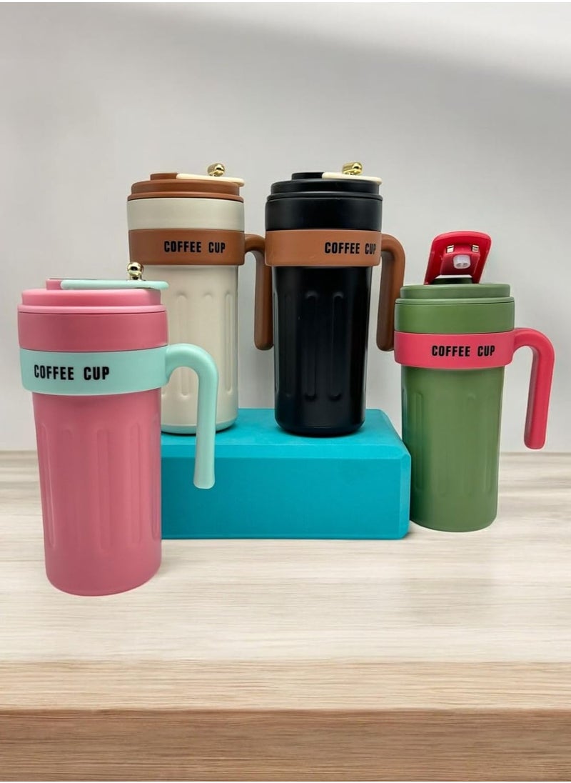 QSHOP - QSHOP® Insulated Coffee Mug with Temperature Display, Portable Coffee Mug with LED Temperature Display,  Large Capacity Travel Coffee Mugs - Image 1