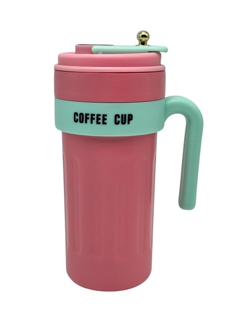 QSHOP® Insulated Coffee Mug with Temperature Display, Portable Coffee Mug with LED Temperature Display,  Large Capacity Travel Coffee Mugs