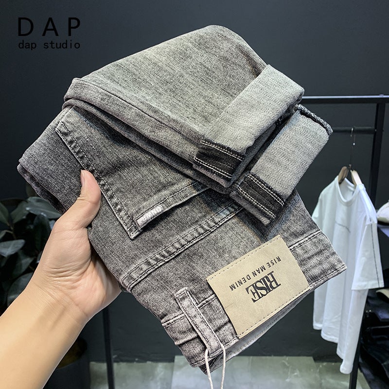 Unisex Classic Denim Jeans Loose Fit Daily Outdoor Wear - Image 1