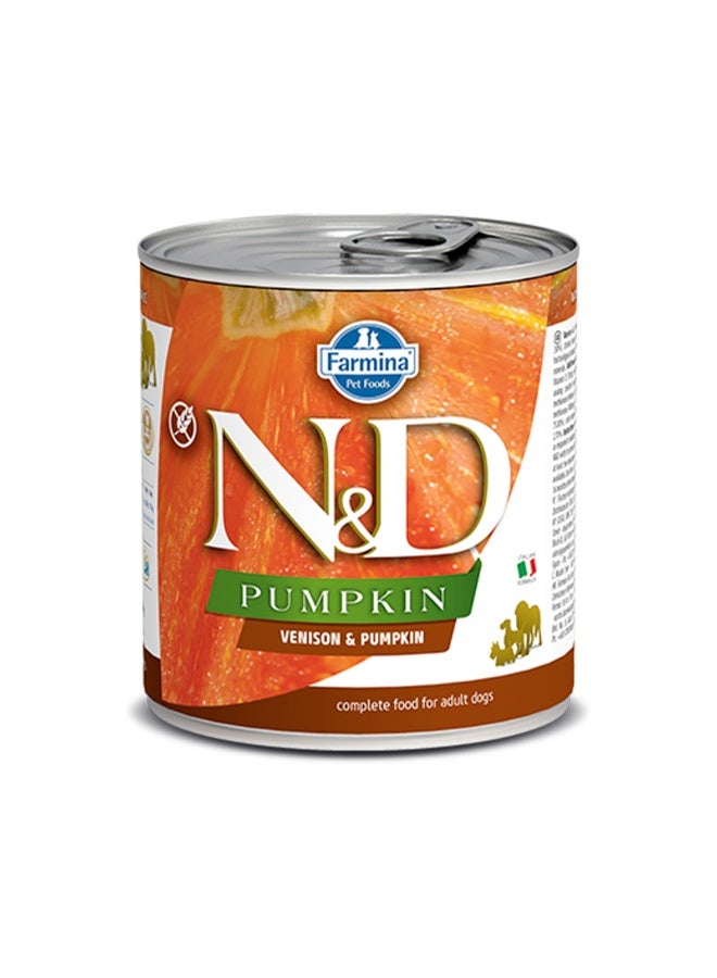Farmina N&D Venison & Pumpkin Dog Food - 285g