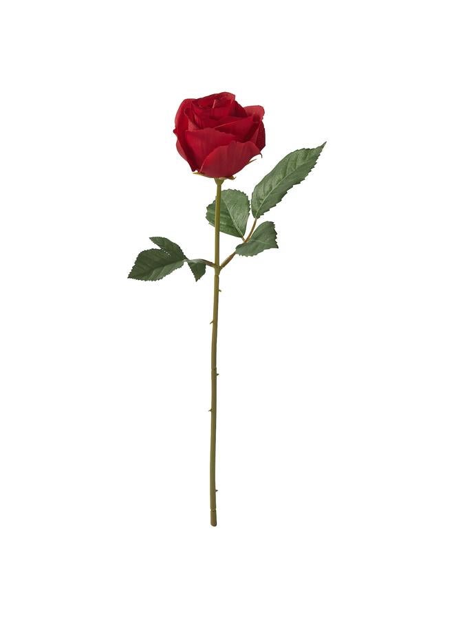 Artificial flower, in/outdoor/Rose red, 40 cm - Image 1