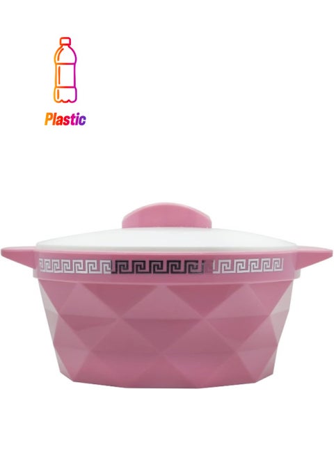 SELVEL Giving shape to life! DIAMOND CASSEROLE 4500 ML PINK