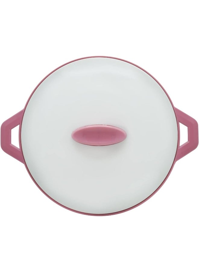 SELVEL Giving shape to life! DIAMOND CASSEROLE 4500 ML PINK