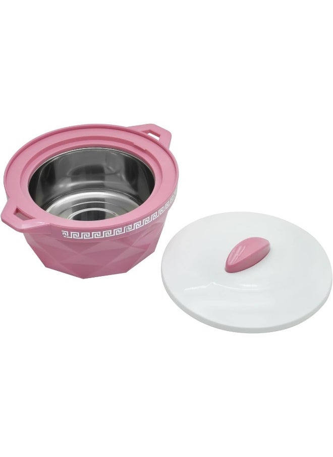 SELVEL Giving shape to life! DIAMOND CASSEROLE 4500 ML PINK
