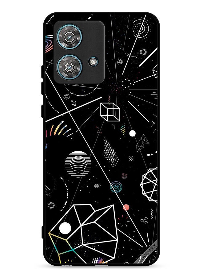 Covernex Motorola Edge 40 Neo 5G Protective Case Cover Aesthetic Math Wallpaper  - Image 1