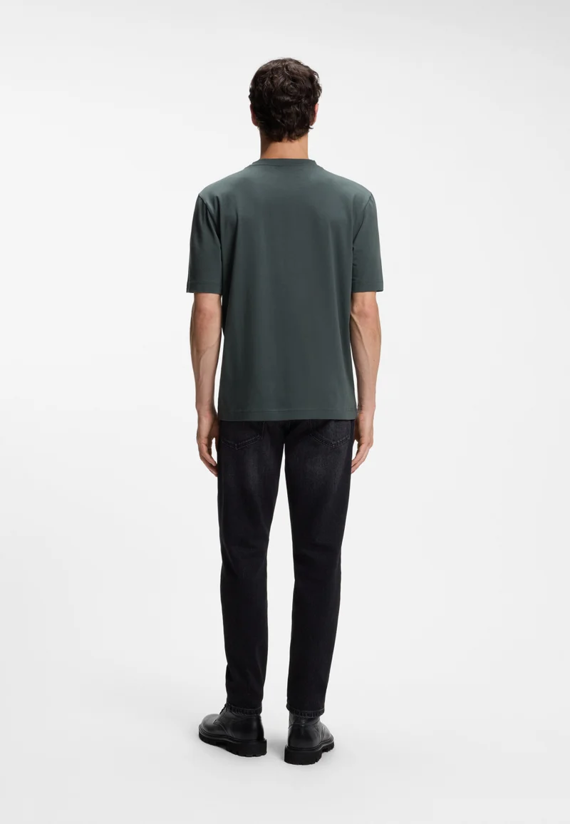 BOSS Relaxed-fit T-shirt with a layered logo print