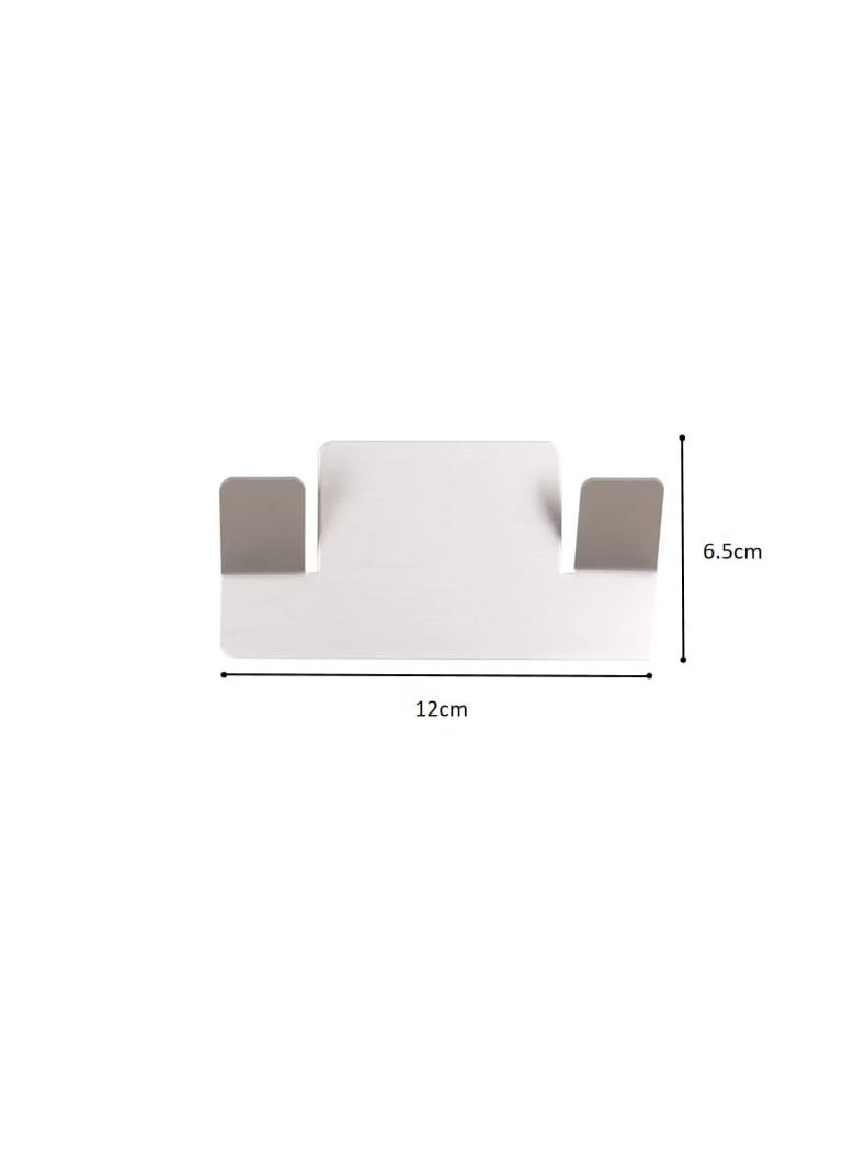 Smart Storage ✨ Premium Holder Hanger – Aluminum Wall Hook, Space-Saving Towel & Cloth Holder for Bathroom, Kitchen & Home. - Image 5