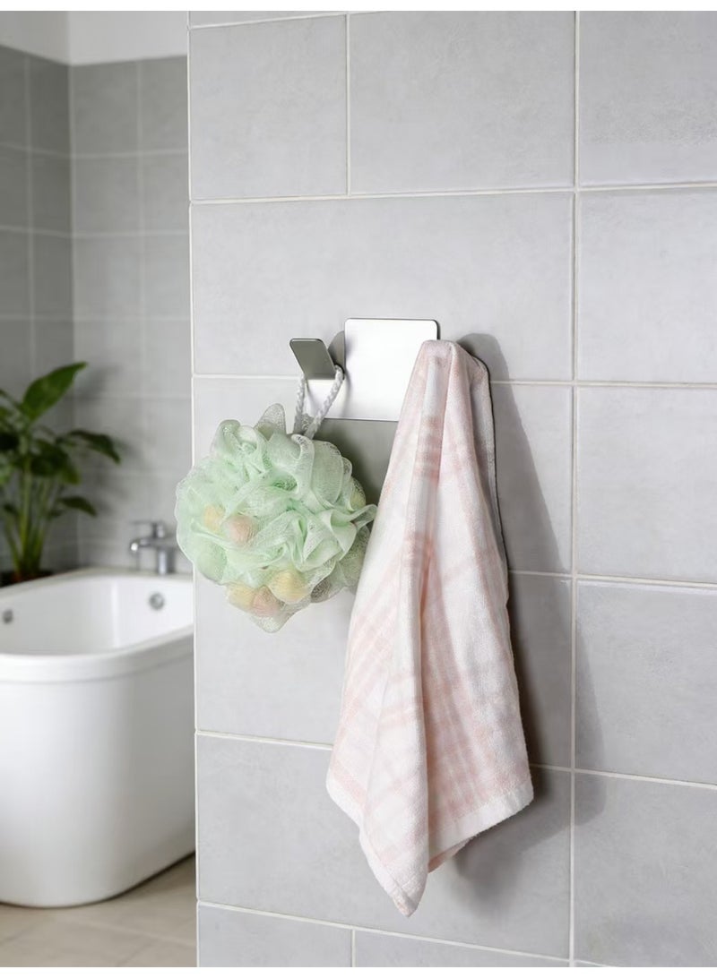 Smart Storage ✨ Premium Holder Hanger – Aluminum Wall Hook, Space-Saving Towel & Cloth Holder for Bathroom, Kitchen & Home. - Image 4
