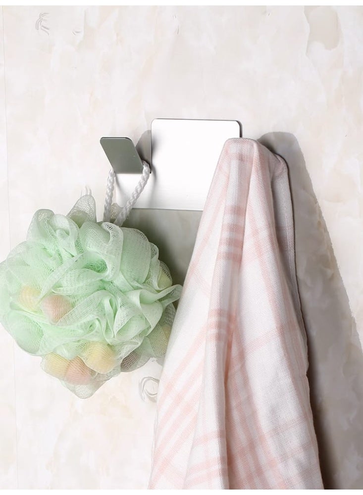 Smart Storage ✨ Premium Holder Hanger – Aluminum Wall Hook, Space-Saving Towel & Cloth Holder for Bathroom, Kitchen & Home. - Image 1