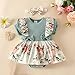 TatuDoll Reborn Baby Doll Clothes Accessories 22 Inch Girl Outfits 2 Pcs Set for 2224 Inch Reborn DollToddler Girl Doll - Image 4