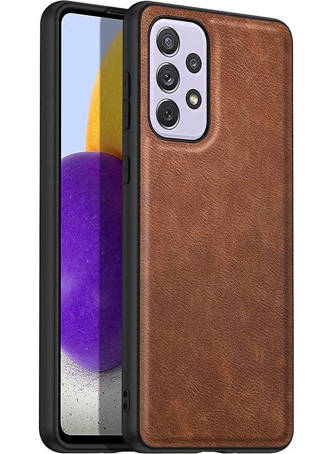 Samsung Galaxy A73 5G Case Cover Protector Protection, Premium Leather Stylish Elegant Anti-Scratch Shockproof Slim Cover for Samsung Galaxy A73 5G - Image 1