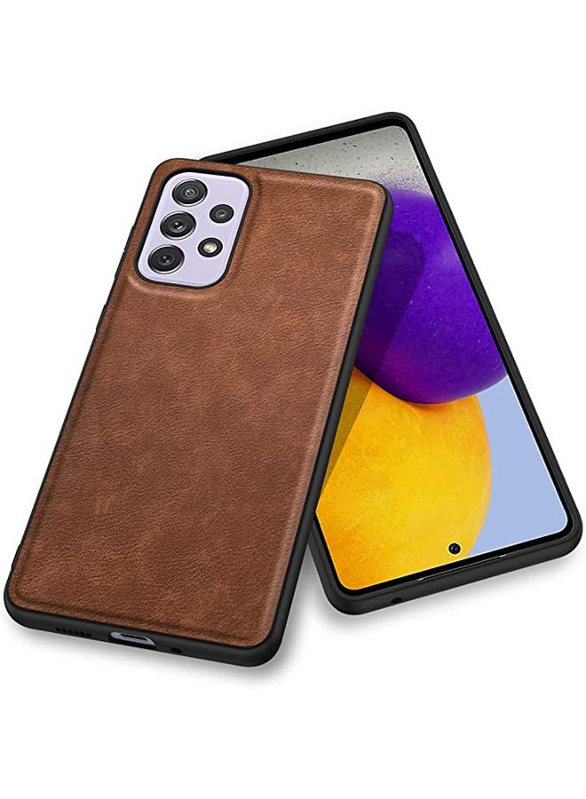 Samsung Galaxy A73 5G Case Cover Protector Protection, Premium Leather Stylish Elegant Anti-Scratch Shockproof Slim Cover for Samsung Galaxy A73 5G - Image 2