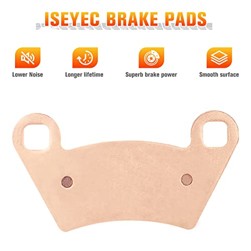 ISEYEC Front & Rear Brake Pads Sintered for 2012-2018 Polaris Ranger XP 900,2008-2013 Polaris Ranger 500 700 800, 2014-2017 Ranger Diesel,2010-2015 Ranger EV, 4 sets Front and Rear Brake Pads - Image 5