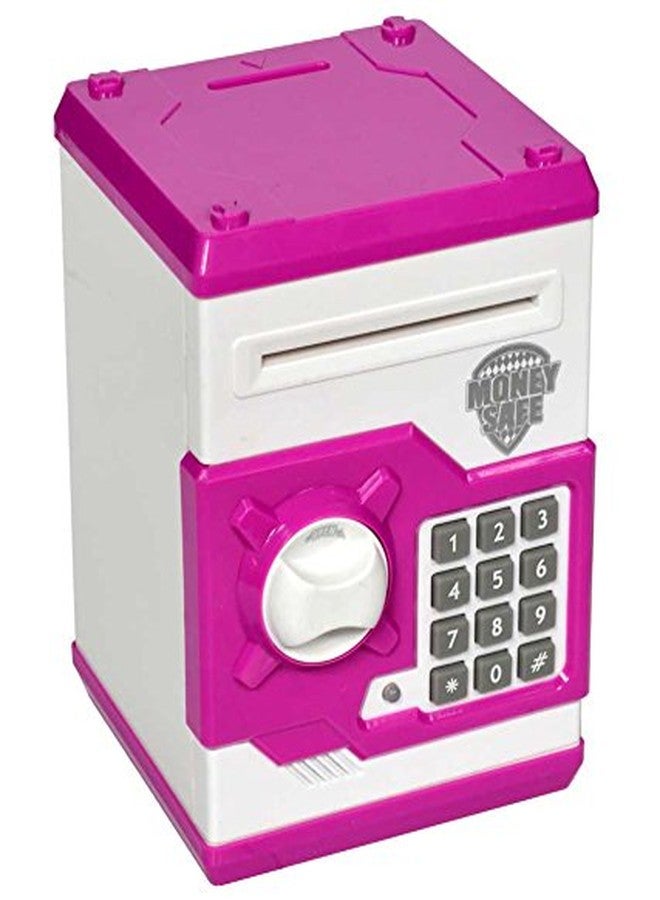 Mummy Please Musical Money Safe Kids Piggy Savings Bank【Pack of 1】【Pink】 - Image 1
