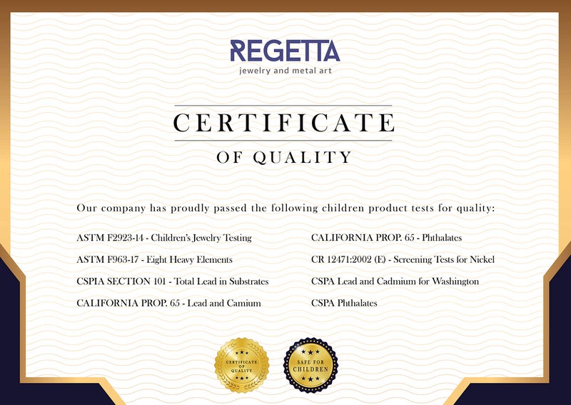 Regetta Jewelry أقراط كيتن مزينة بالذهب عيار 18 مع دبابيس خلفية آمنة للأطفال، الرضع، الصغار، الفتيات الصغيرات مع دبابيس من الفولاذ الجراحي للأذان الحساسة للغاية مع دبابيس خلفية آمنة (كيتن بلون الذهب)  - Image 4