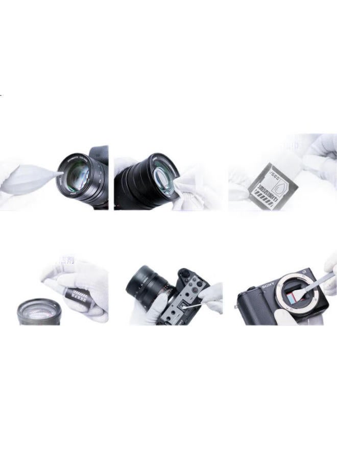 Vsgo Micro Four Thirds Camera Cleaning Kit Lens Dslr Cleaning Tool Cmos Cleaning Swab Aps-C Compatible With Canon Nikon Sony Mirrorless Projector Sensor Dust Removal - Image 3