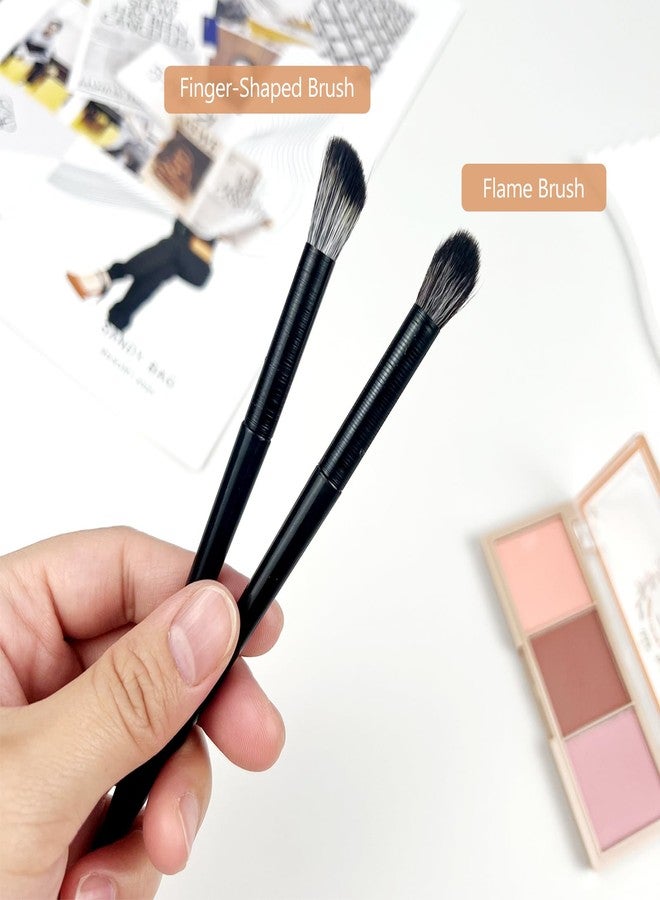 Brvlsoc Fluffy Eye Brush – Multi-Purpose Eyeshadow & Concealer Brush for Soft-Focus Finish, Vegan & Cruelty-Free Synthetic Bristles - Image 3