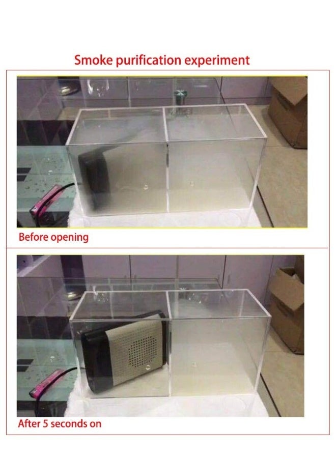 Loquat Car Heater 12V Portable Winter Auto Van Defroster 150W Heating Demister Cooling Fan (Grey with Air Purification) - Image 2