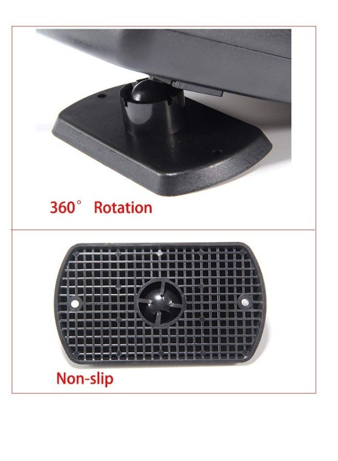 Loquat Car Heater 12V Portable Winter Auto Van Defroster 150W Heating Demister Cooling Fan (Grey with Air Purification) - Image 5